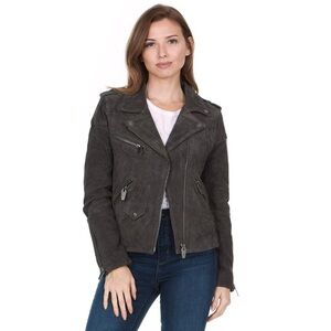 NWT Silent NY Suede Moto (Size Swap?)